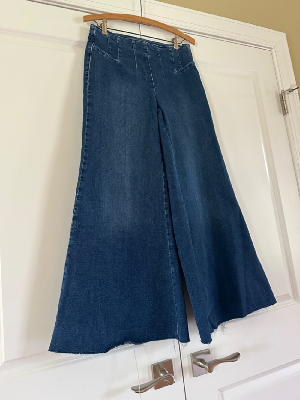 Anthropologie Pilcro Trapeze High Rise Wide Leg Jeans - Picture 3 of 15
